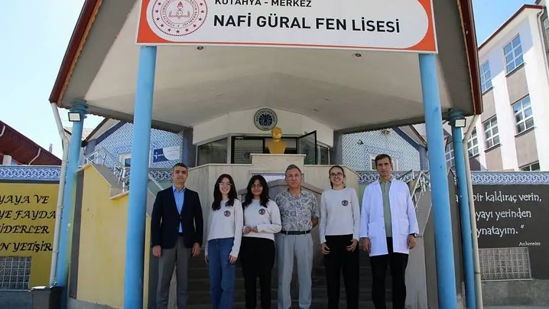 Kütahya Fen Lisesi'nden bilim dünyasında uluslararası başarı