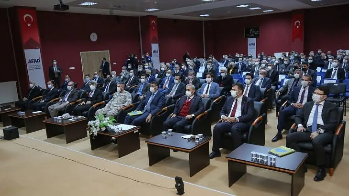 Kütahya İl Afet Risk Azaltma Planı tanıtıldı