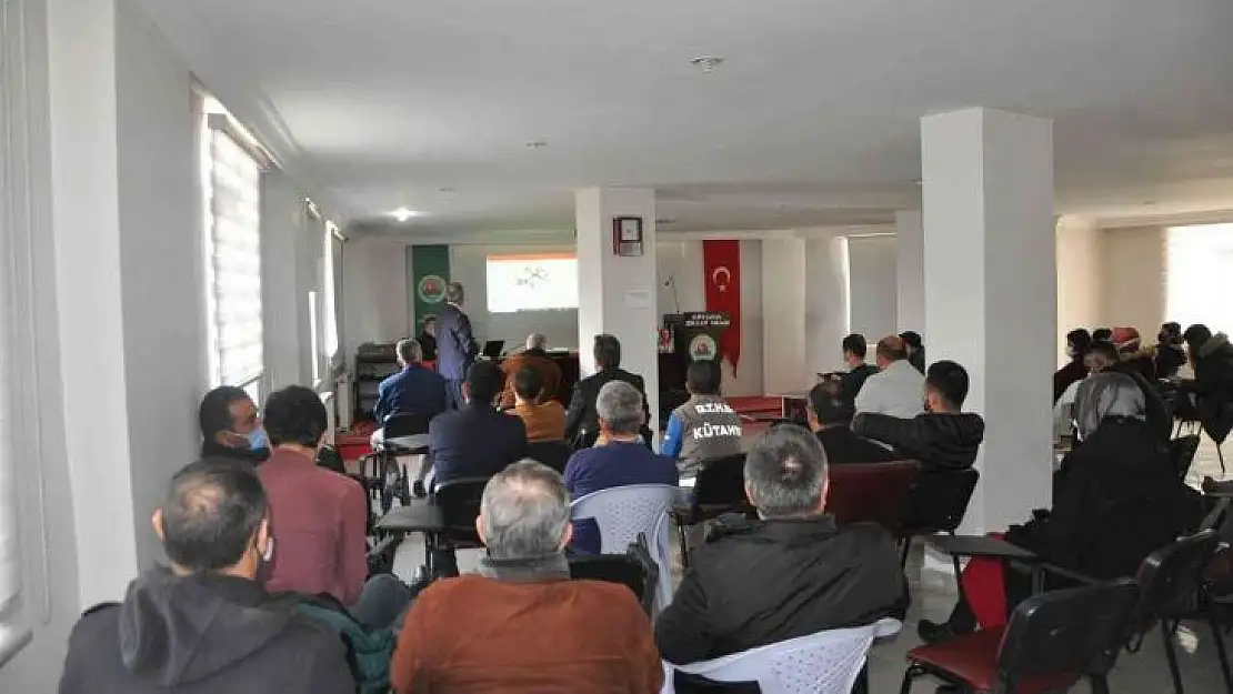 Kütahya İl Tarım ve Orman Müdürlüğü personeline 'Afet Farkındalık Eğitimi'