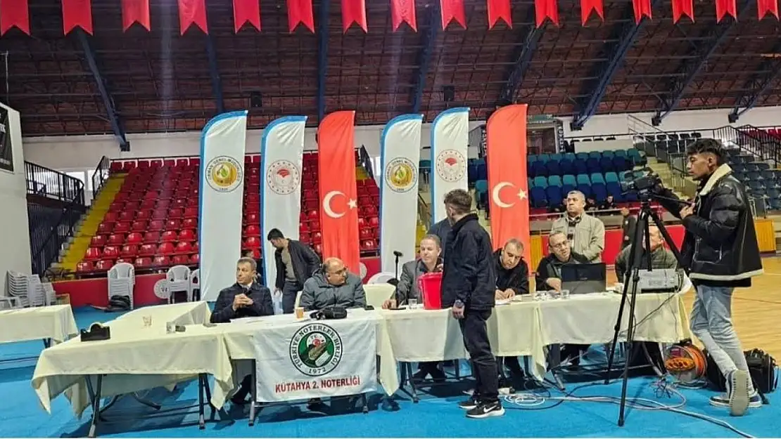Kütahya OBM'ye 122 geçici işçi alımı için kura çekimi yapıldı