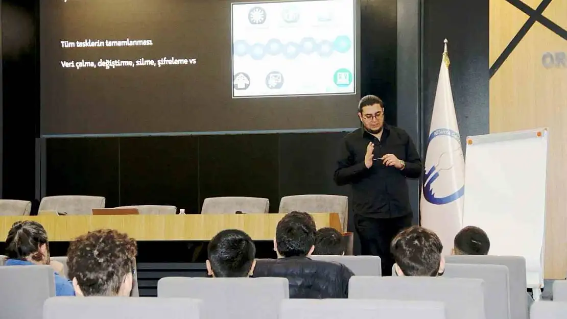 Kütahya OSB Akademi'de 'Dijital Dünyada Siber Güvenlik' başlıklı eğitim