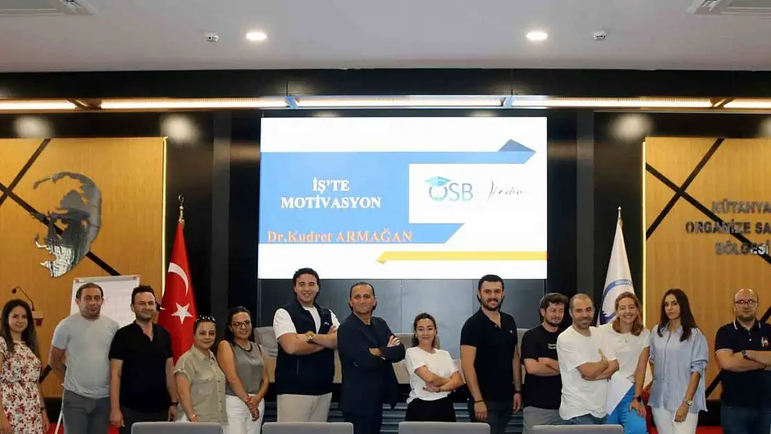Kütahya OSB Akademi'de 'İşte Motivasyon' eğitimi düzenlendi