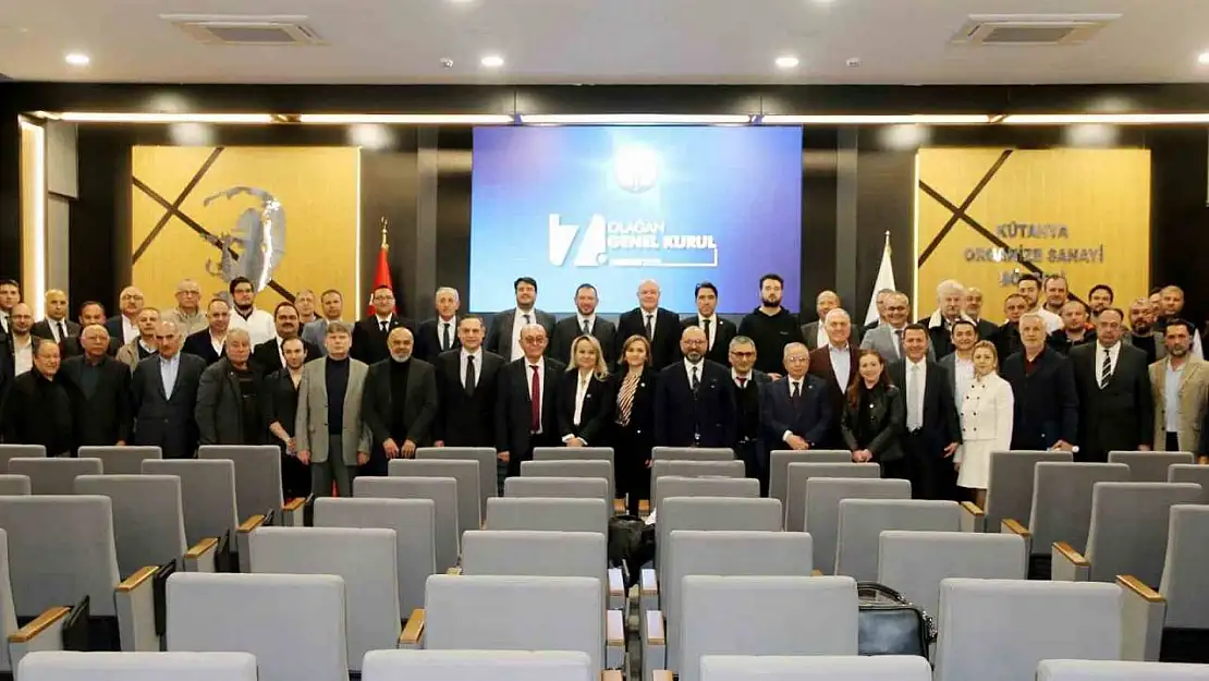Kütahya OSB'nin 7. Olağan Genel Kurulu yoğun katılımla gerçekleşti