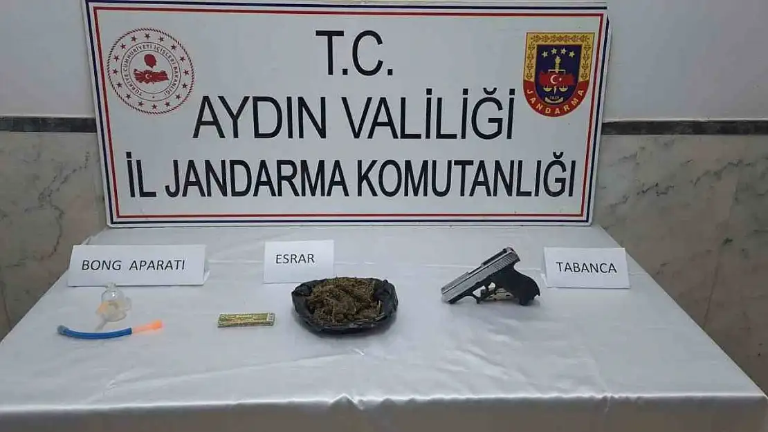 Kuyucak'ta 3 uyuşturucu şüphelisi yakalandı