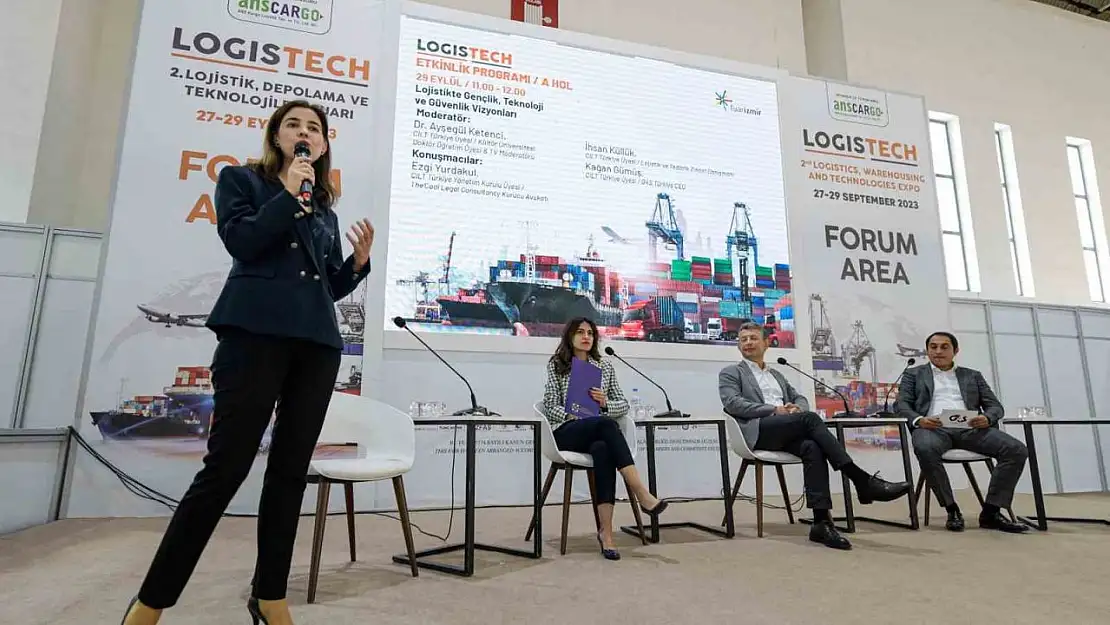 Logistech Fuarı'nda, 'Lojistikte Gençlik, Teknoloji ve Güvenlik Vizyonları' konuşuldu