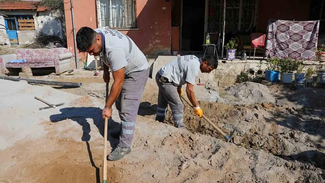 Mahallede 2 engelli şahsın yaşadığı sokağa öncelik verildi