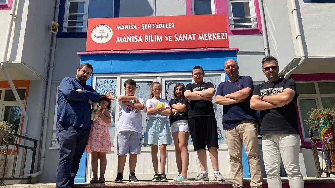 Manisa BİLSEM öğrencileri tüm dünya için çözüm üretiyor