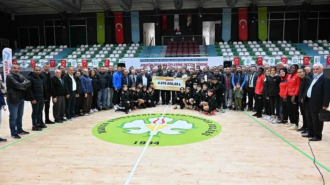 Manisa Büyükşehir Belediyesi sporun geleceğine yatırım yapıyor