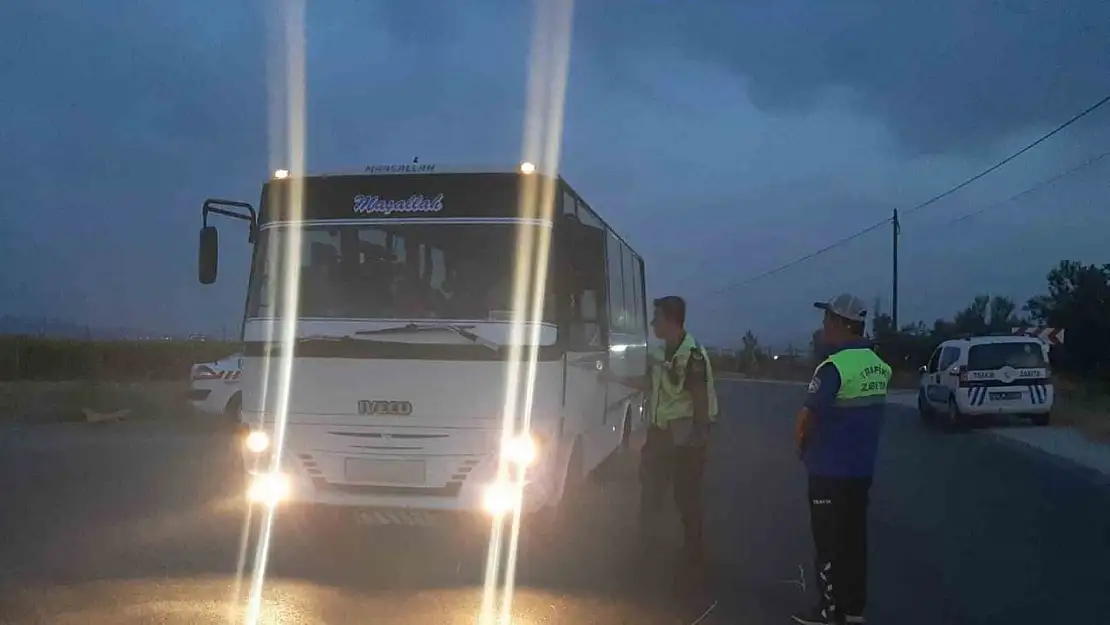 Manisa Büyükşehir'den korsan taşımacılığa sıkı denetim