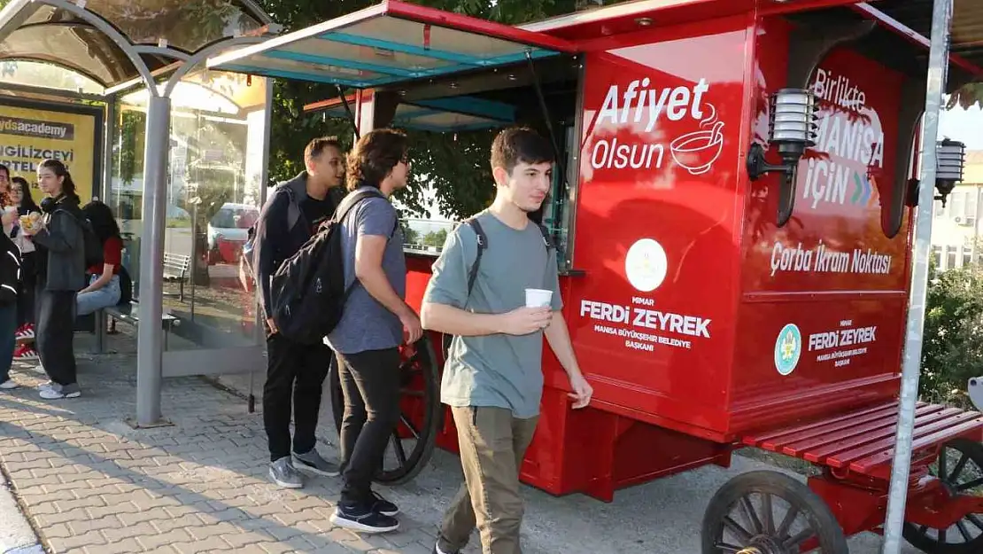 Manisa'da 'Günaydın Çorbası' 154 bin kişiye ulaştı