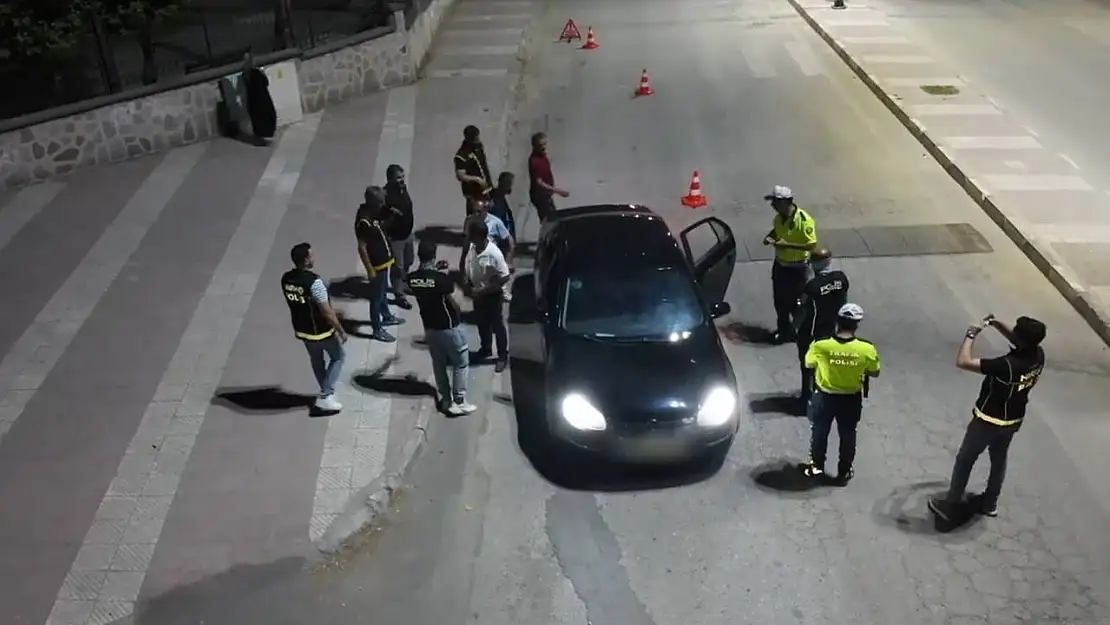 Manisa'da 'Narko-Alan' uygulaması