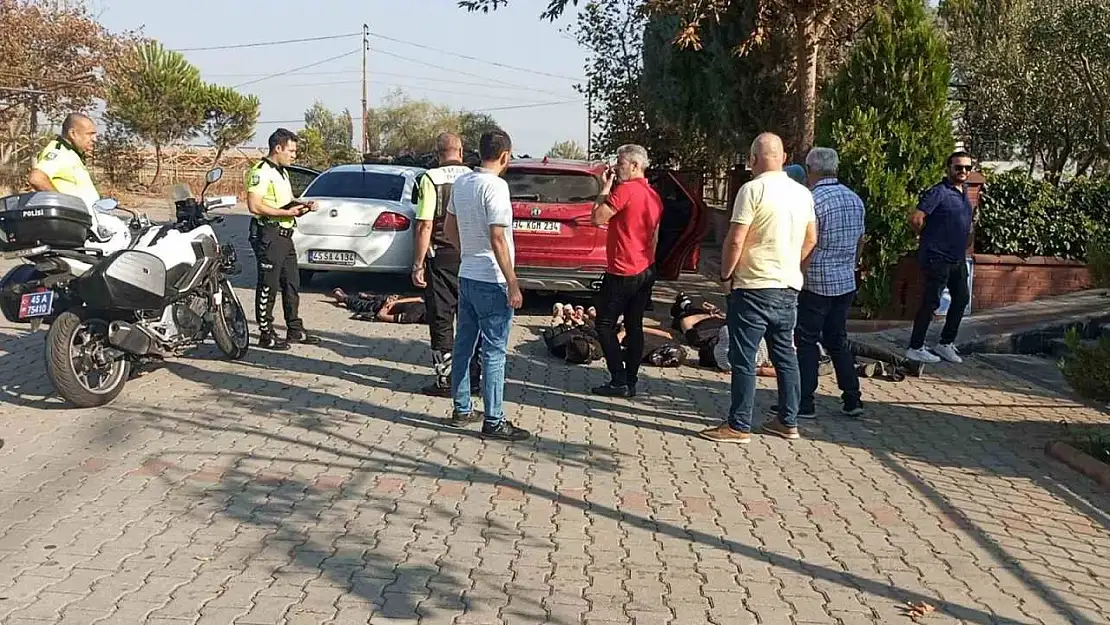 Manisa'da 1'i kadın, 9 kaçak göçmen yakalandı