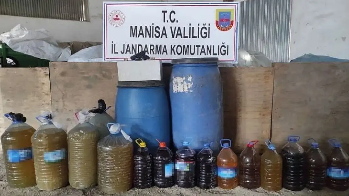 Manisa'da 360 litre el yapımı şarap ele geçirildi
