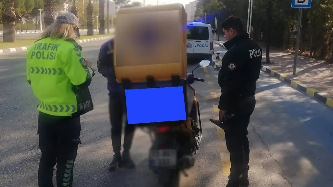 Manisa'da 46 motosiklet trafikten men edildi