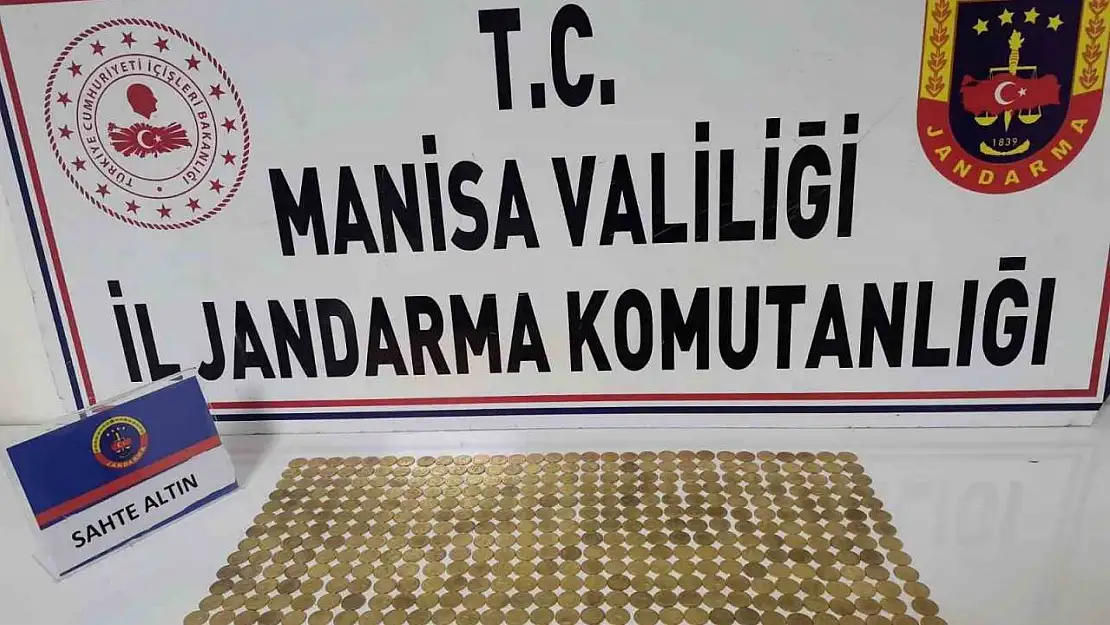 Manisa'da 484 sahte sikke ele geçirildi