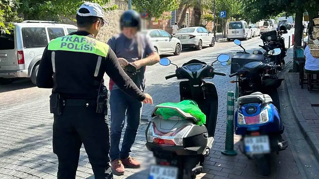 Manisa'da 53 motosiklet daha trafikten men edildi