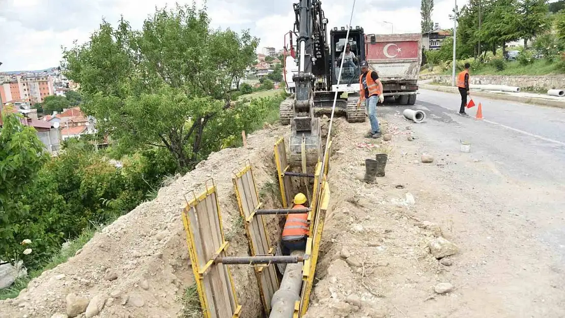 Manisa'da altyapı çalışmaları hızlandı