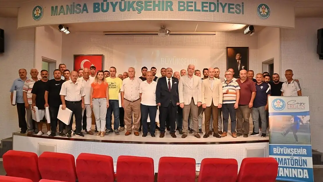 Manisa'da amatör spor kulüplerine nakdi destek