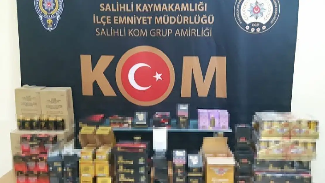Manisa'da bin 25 adet cinsel içerikli ürün ele geçirildi