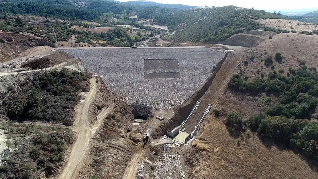 Manisa'da bir baraj daha tamamlanmak üzere