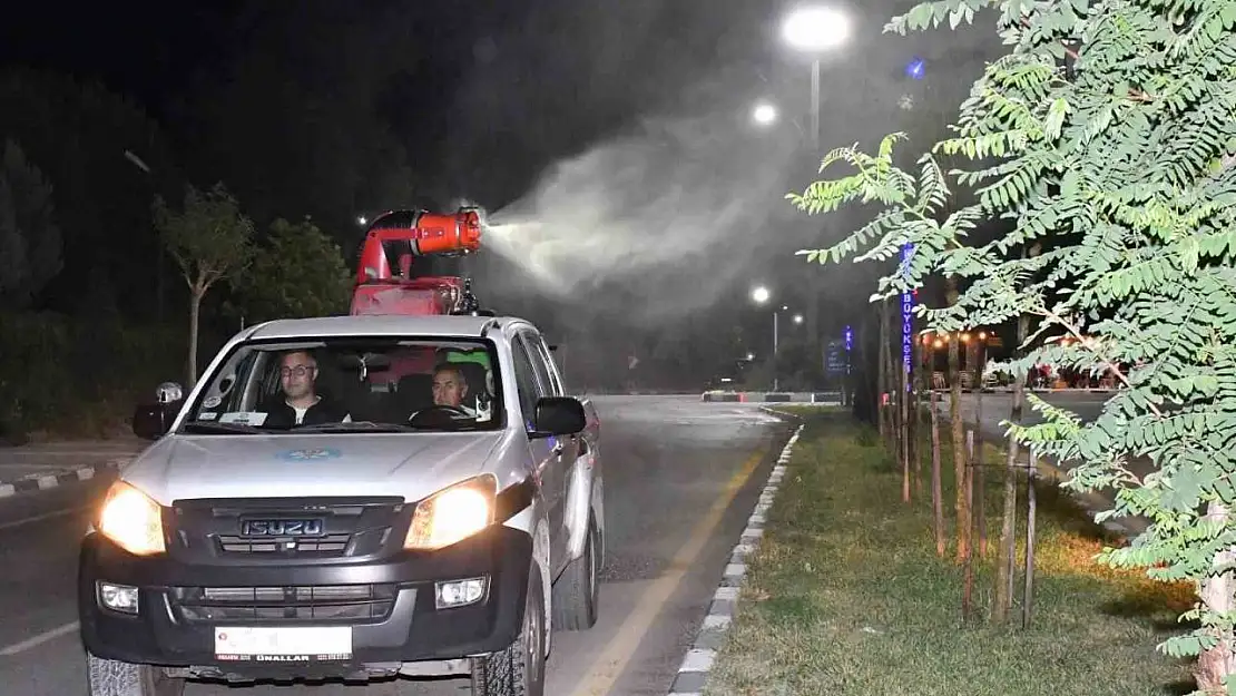 Manisa'da haşere ile mücadelede 24 saat kesintisiz hizmet