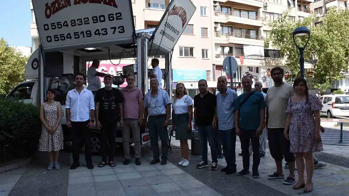 Manisa'da hayatını kaybeden gazeteciler için lokma hayrı