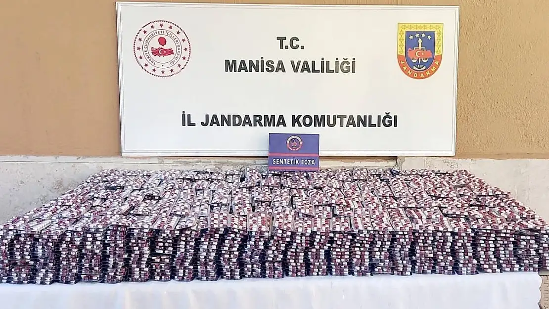 Manisa'da jandarmadan uyuşturucuya darbe