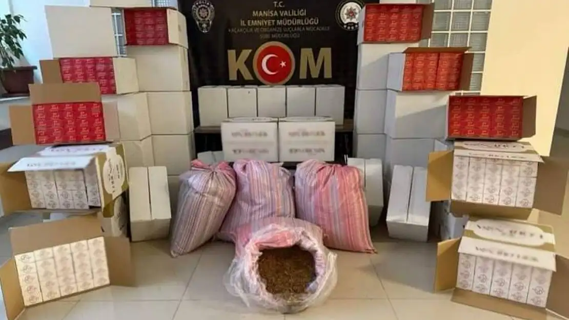 Manisa'da kaçakçılık operasyonlarında 37 şüpheli yakalandı