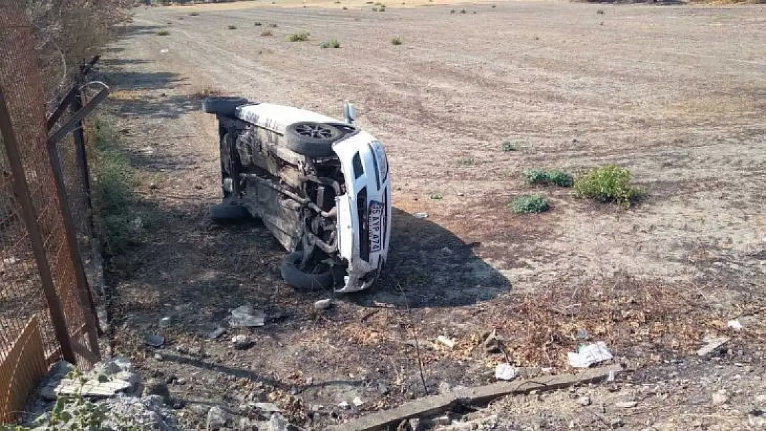 Manisa'da trafik kazası: 1 yaralı