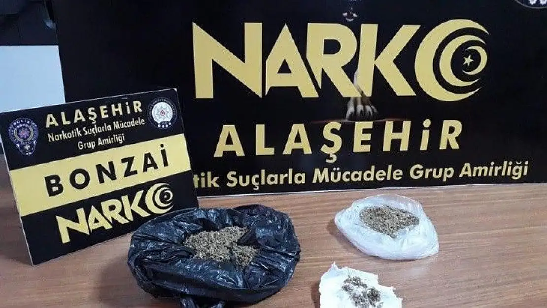 Manisa'da uyuşturucu operasyonu: 3 gözaltı
