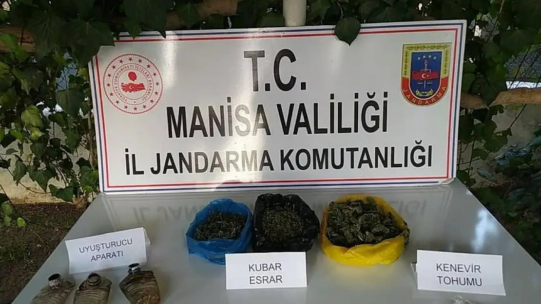 Manisa'da uyuşturucu operasyonu: 1 gözaltı