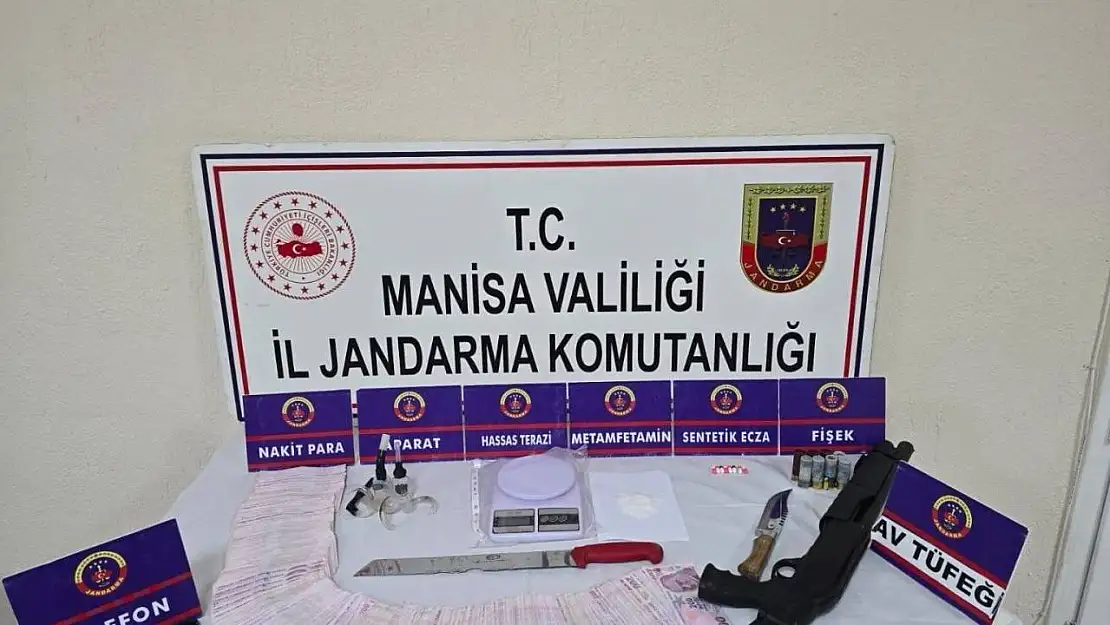 Manisa'da uyuşturucu operasyonu: 5 kişi gözaltına alındı
