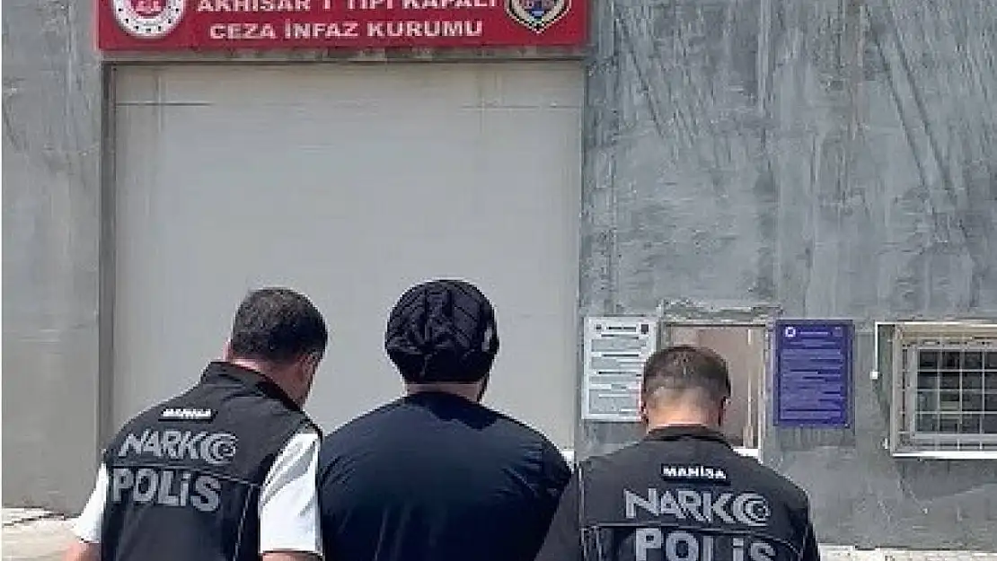 Manisa'da uyuşturucu suçundan aranan şahıs yakalandı