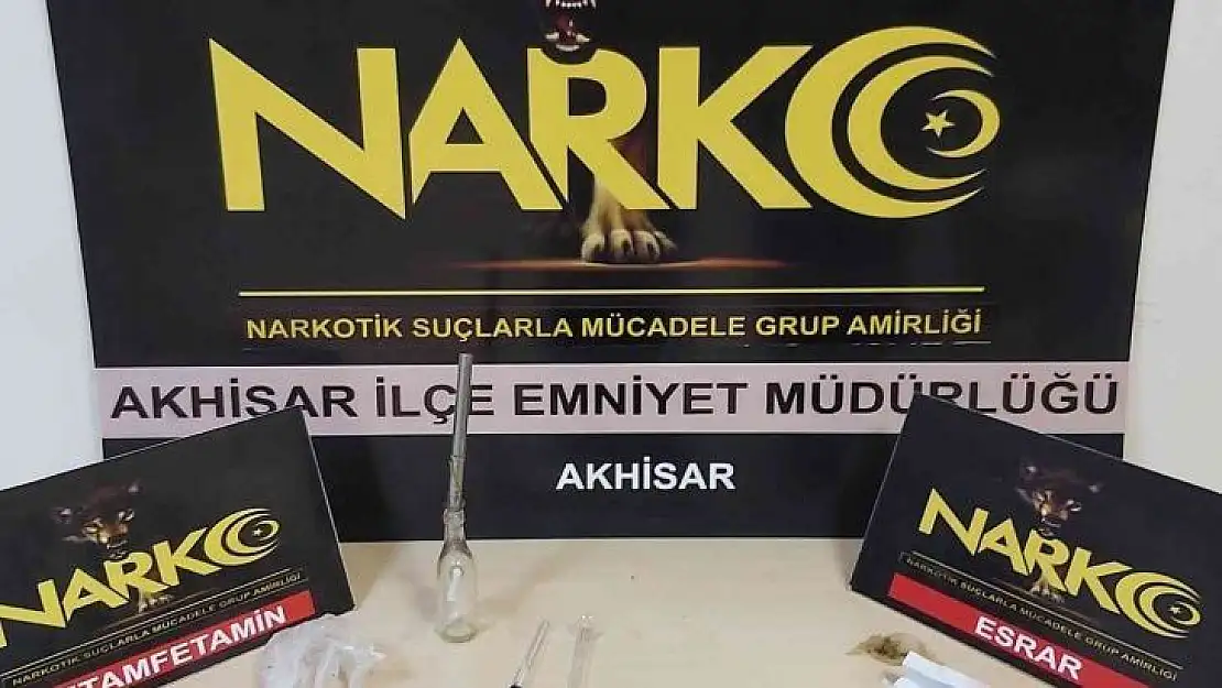 Manisa'da uyuşturucu taciri tutuklandı