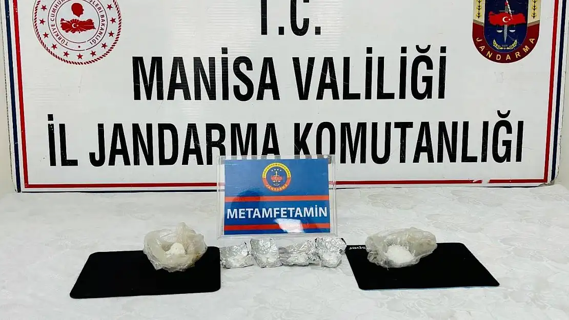 Manisa'da üzerinden metamfetamin çıkan zehir taciri tutuklandı