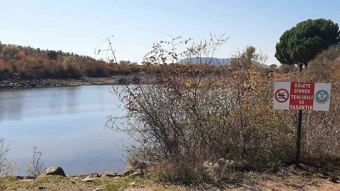 Manisa'da vatandaşlara göletlere girmeyin uyarısı