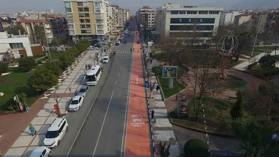 Manisa trafiğinde kırmızı yol uygulaması sona erdi