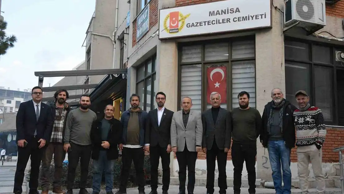 Manisa TSO Başkanı Yılmaz'dan Gazeteciler Cemiyetine ziyaret