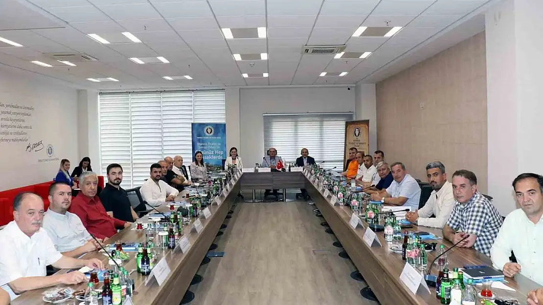 Manisa TSO Meslek Komiteleri Müşterek İstişare Toplantısı yapıldı