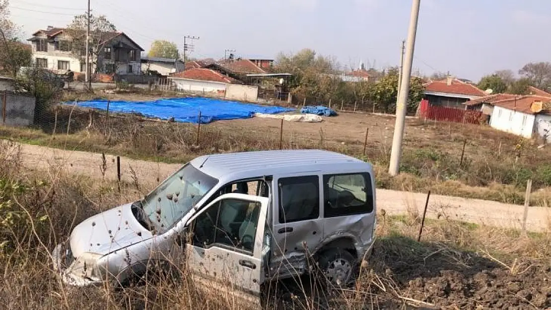 Manyas'ta trafik kazası: 1 yaralı