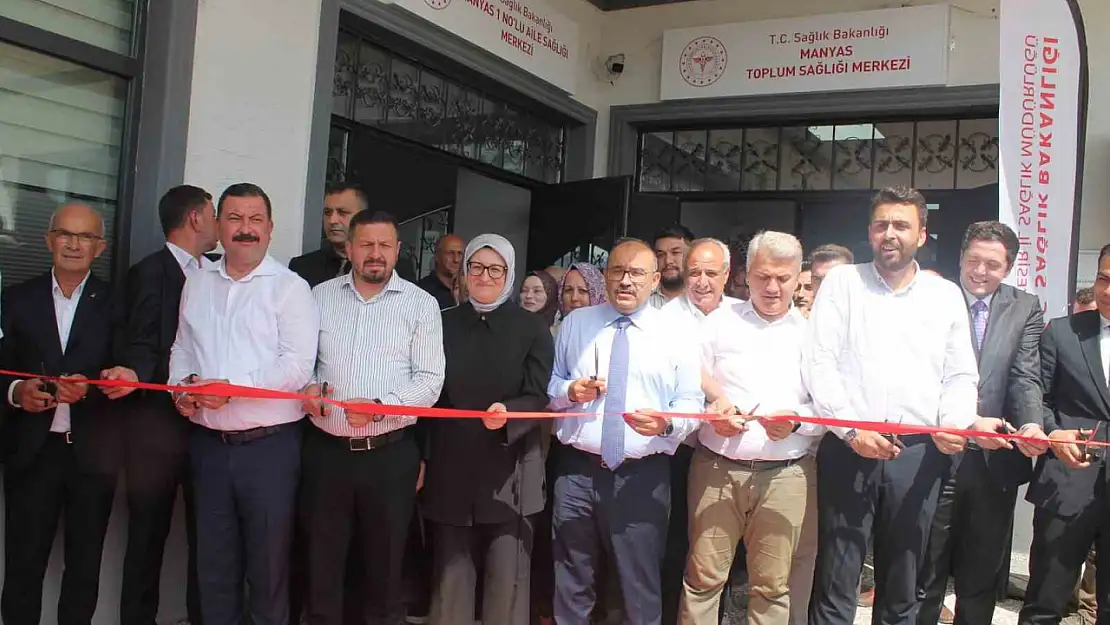 Manyas'ta yeni sağlık merkezi hizmete açıldı