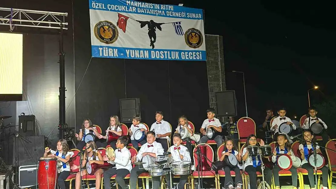 Marmaris'in özel çocuklarından özel konser