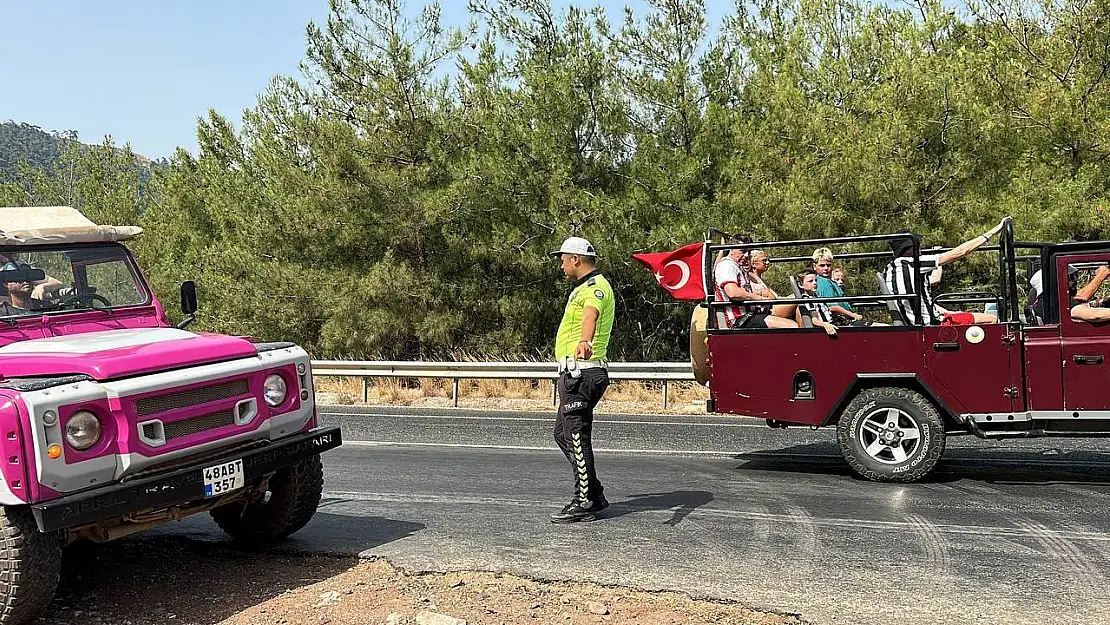 Marmaris'te Jeep safari turlarına sıkı denetim