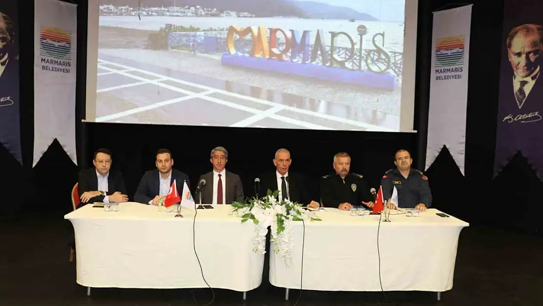 Marmaris'te kurumlar ve turizmciler yol haritası için toplandı