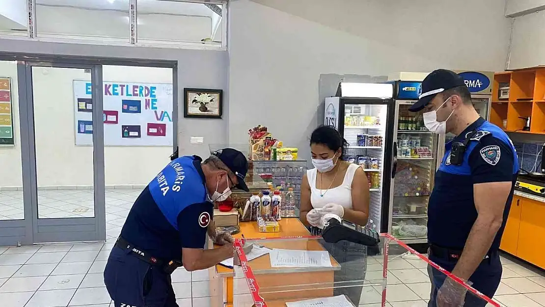 Marmaris'te okul kantinleri denetlendi