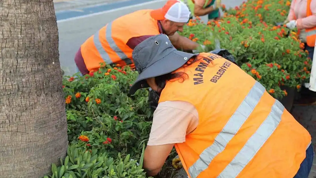 Marmaris'te orta refüjlerde bakım çalışması başladı