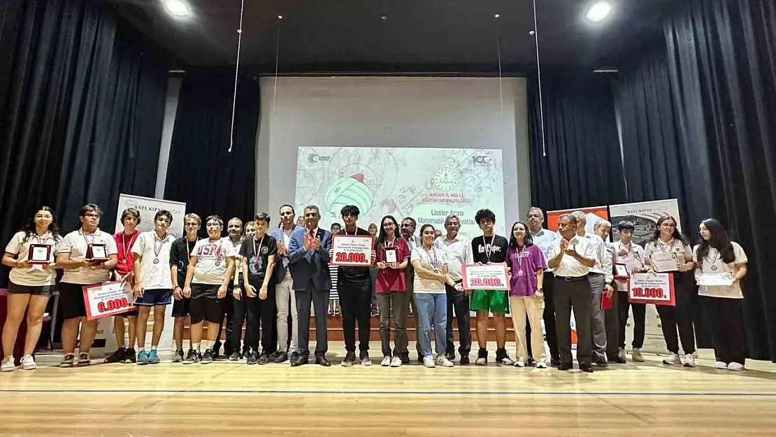 Matematik Olimpiyatları İl Ödül töreni Söke'de yapıldı
