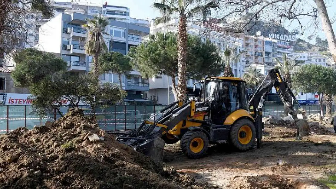 Mavi ile yeşilin bir arada olacağı Bülent Ecevit Parkı yenileniyor