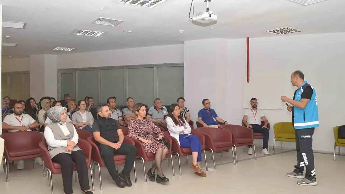 MEAH'ta Afet Bilinci Eğitimi düzenlendi