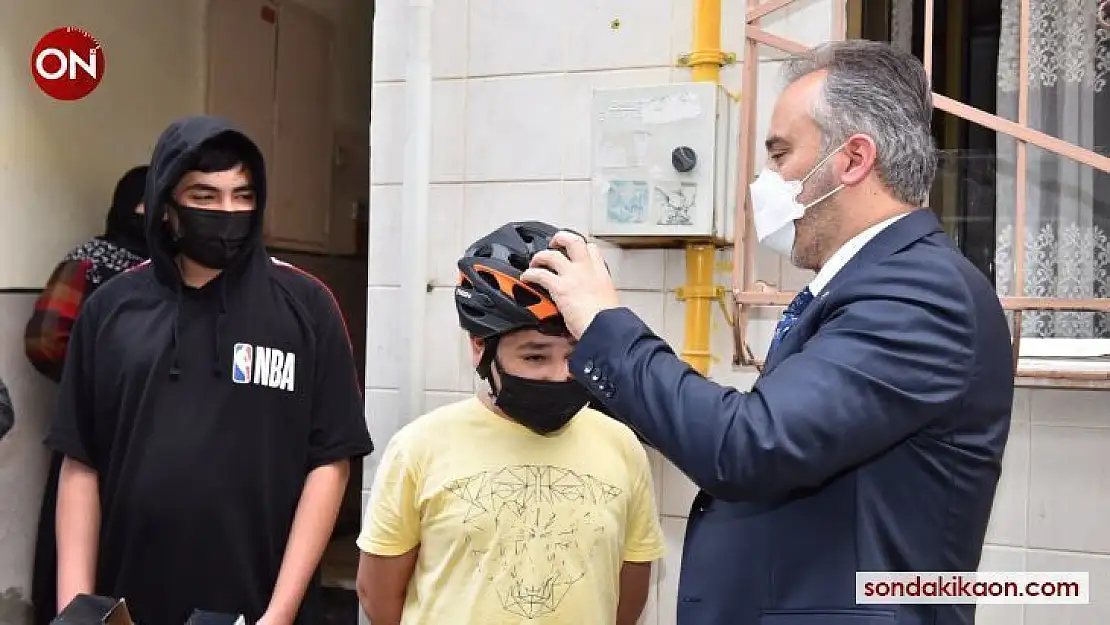Mektuptan bisiklet çıktı